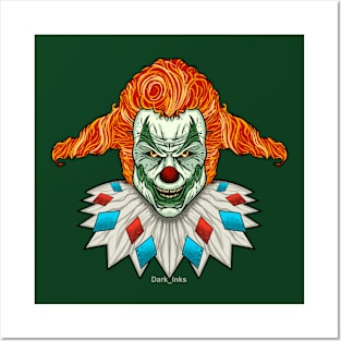 Jack the Clown Posters and Art